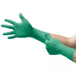 Ansell TouchNTuff 92-605 Powder-Free Disposable Nitrile Gloves